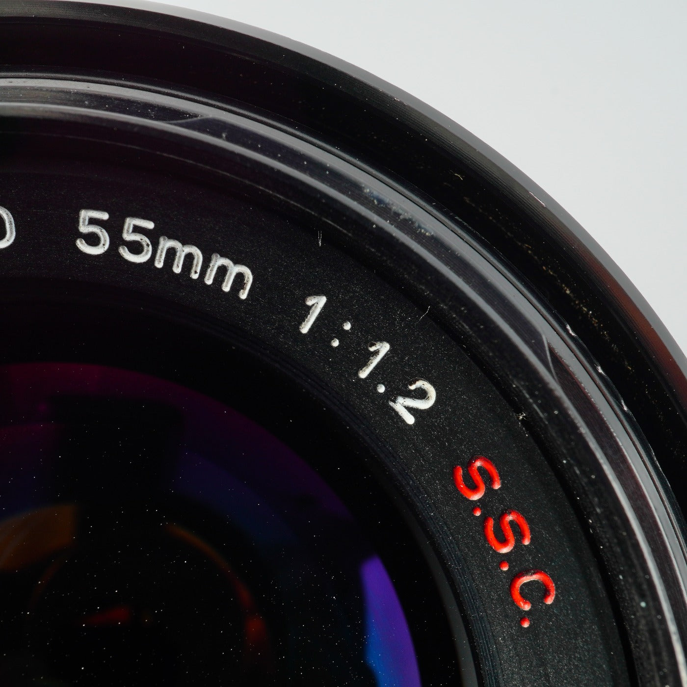 Canon FD 55mm F/1.2 S.S.C. 単焦点レンズ