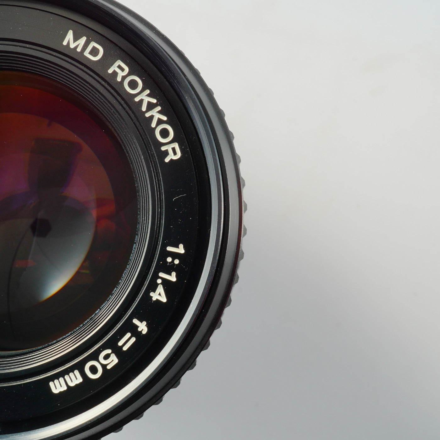 MINOLTA MD ROKKOR 50mm F/1.4 単焦点レンズ