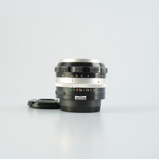Nikon 非Ai Nikkor-S Auto 5.8cm 58mm F/1.4 PAT PEND 単焦点レンズ