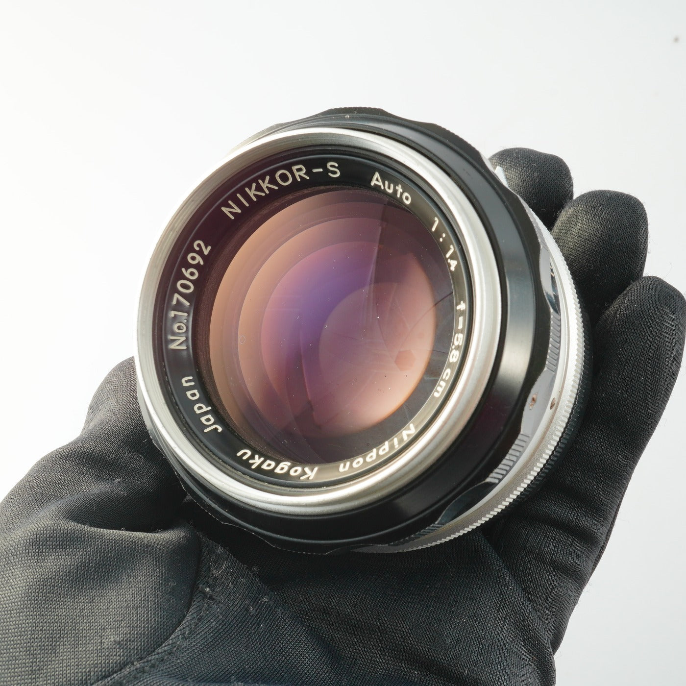 Nikon 非Ai Nikkor-S Auto 5.8cm 58mm F/1.4 PAT PEND 単焦点レンズ