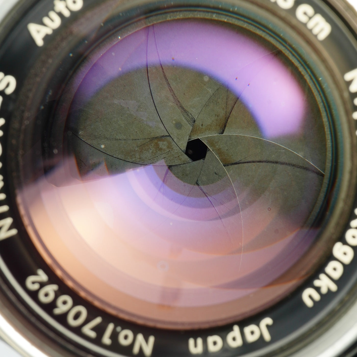 Nikon 非Ai Nikkor-S Auto 5.8cm 58mm F/1.4 PAT PEND 単焦点レンズ