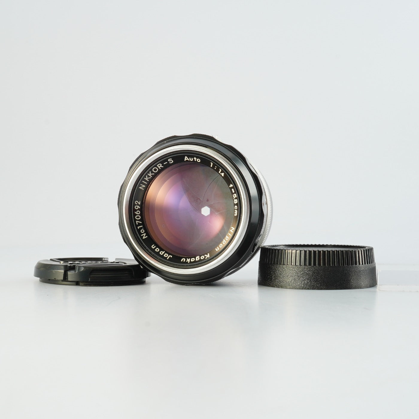 Nikon 非Ai Nikkor-S Auto 5.8cm 58mm F/1.4 PAT PEND 単焦点レンズ