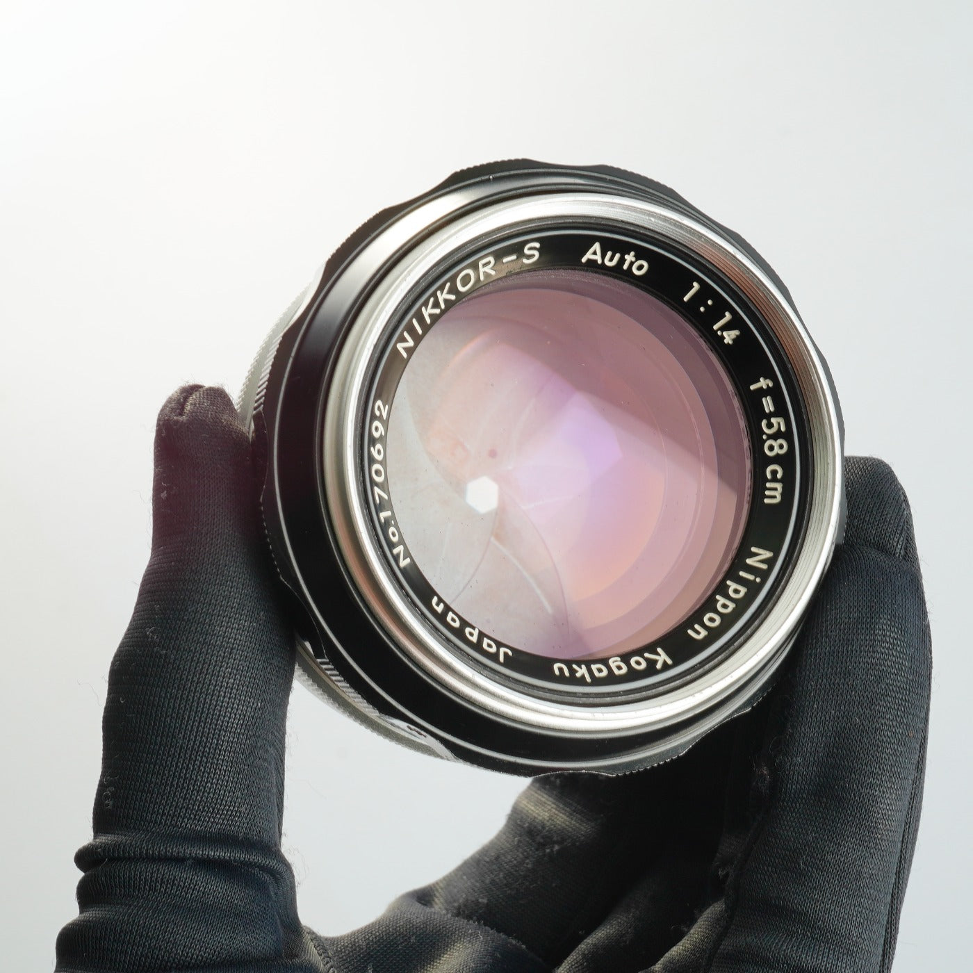 Nikon 非Ai Nikkor-S Auto 5.8cm 58mm F/1.4 PAT PEND 単焦点レンズ