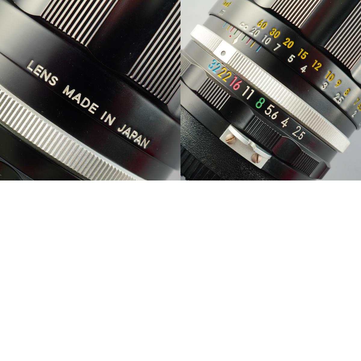 Nikon 非Ai NIKKOR-P Auto 105mm F/2.5 単焦点レンズ