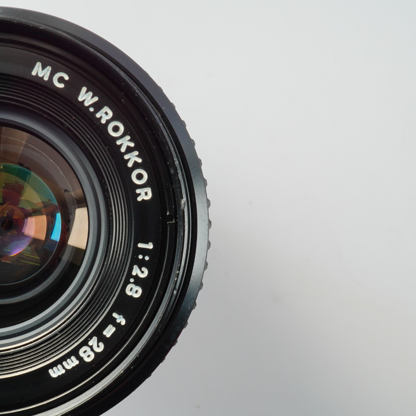 MINOLTA MC W.Rokkor 28mm F/2.8 単焦点レンズ