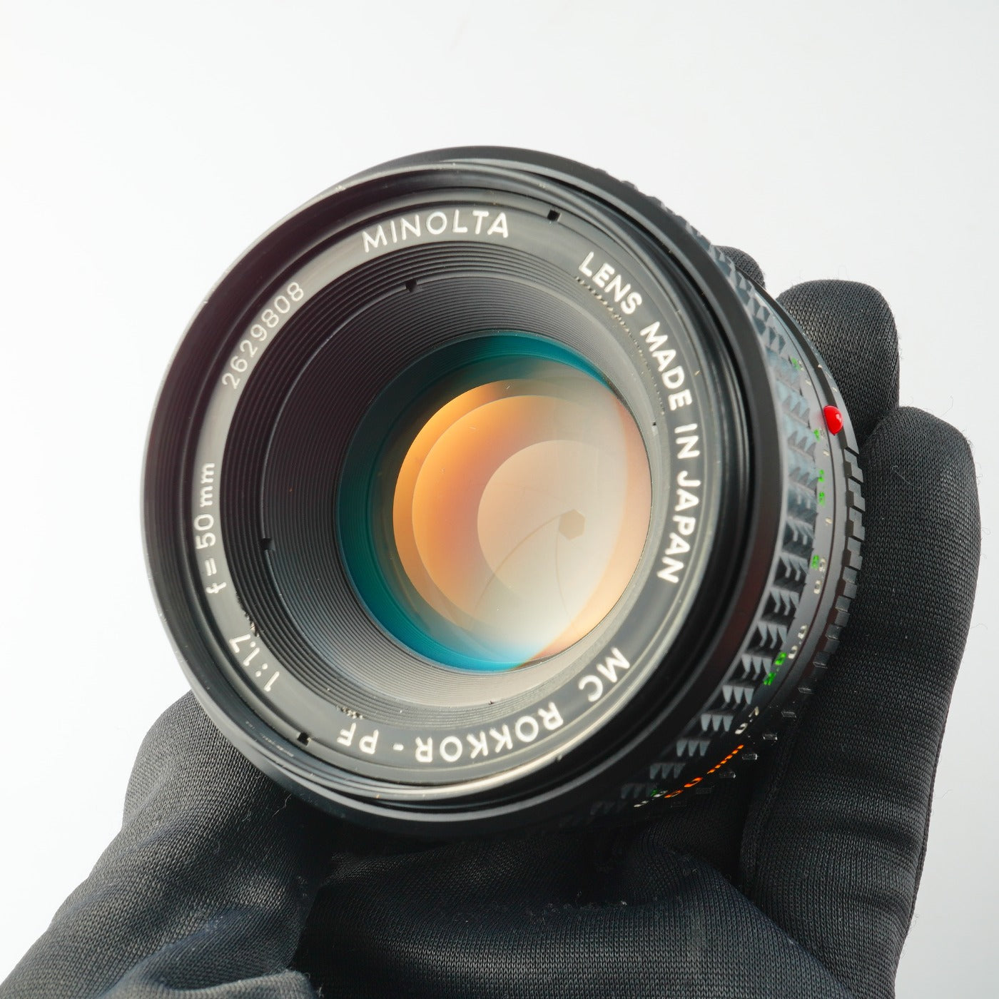 MINOLTA MC ROKKOR-PF 50mm F/1.7 単焦点レンズ