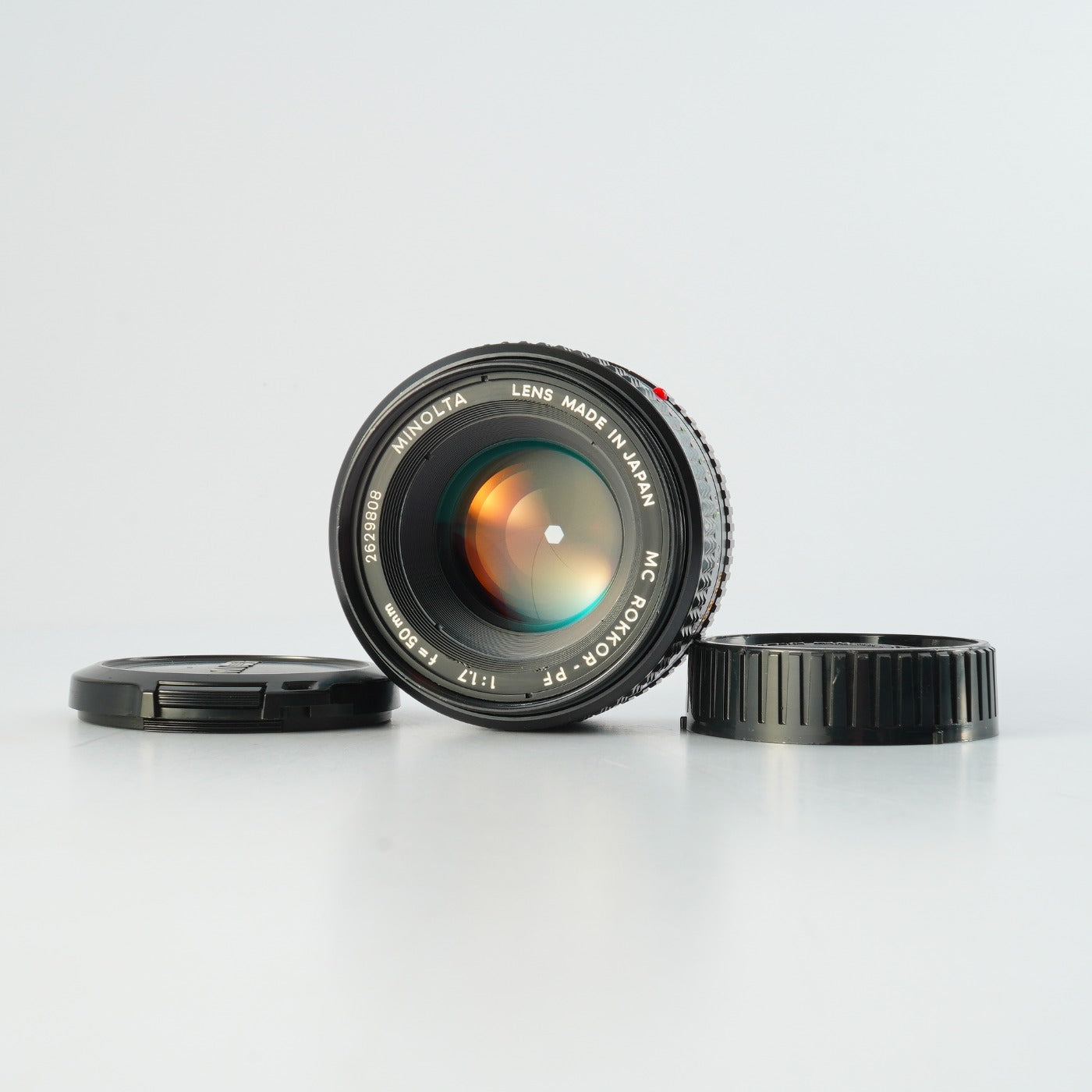 MINOLTA MC ROKKOR-PF 50mm F/1.7 単焦点レンズ