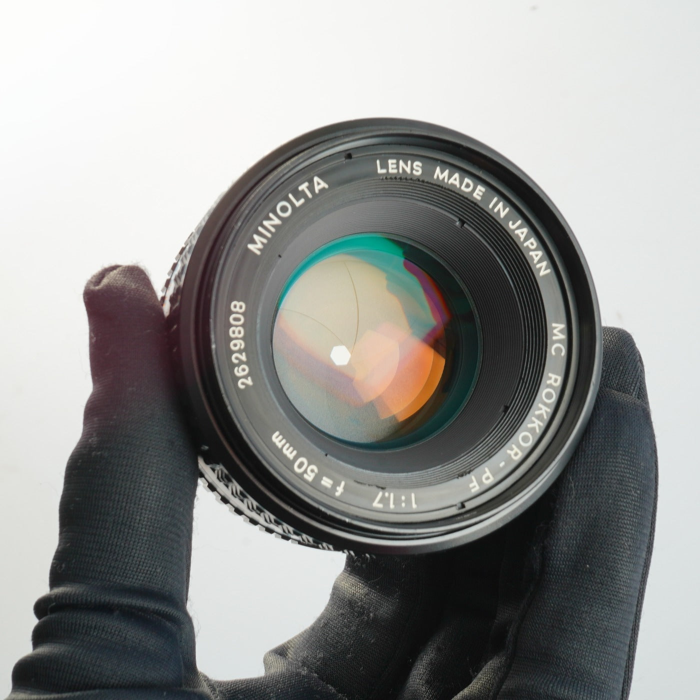 MINOLTA MC ROKKOR-PF 50mm F/1.7 単焦点レンズ
