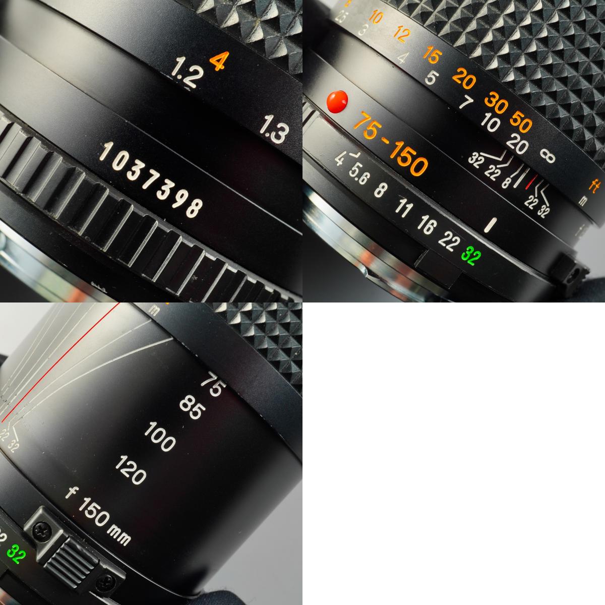 MINOLTA New MD Zoom 75-150mm F/4 ズームレンズ