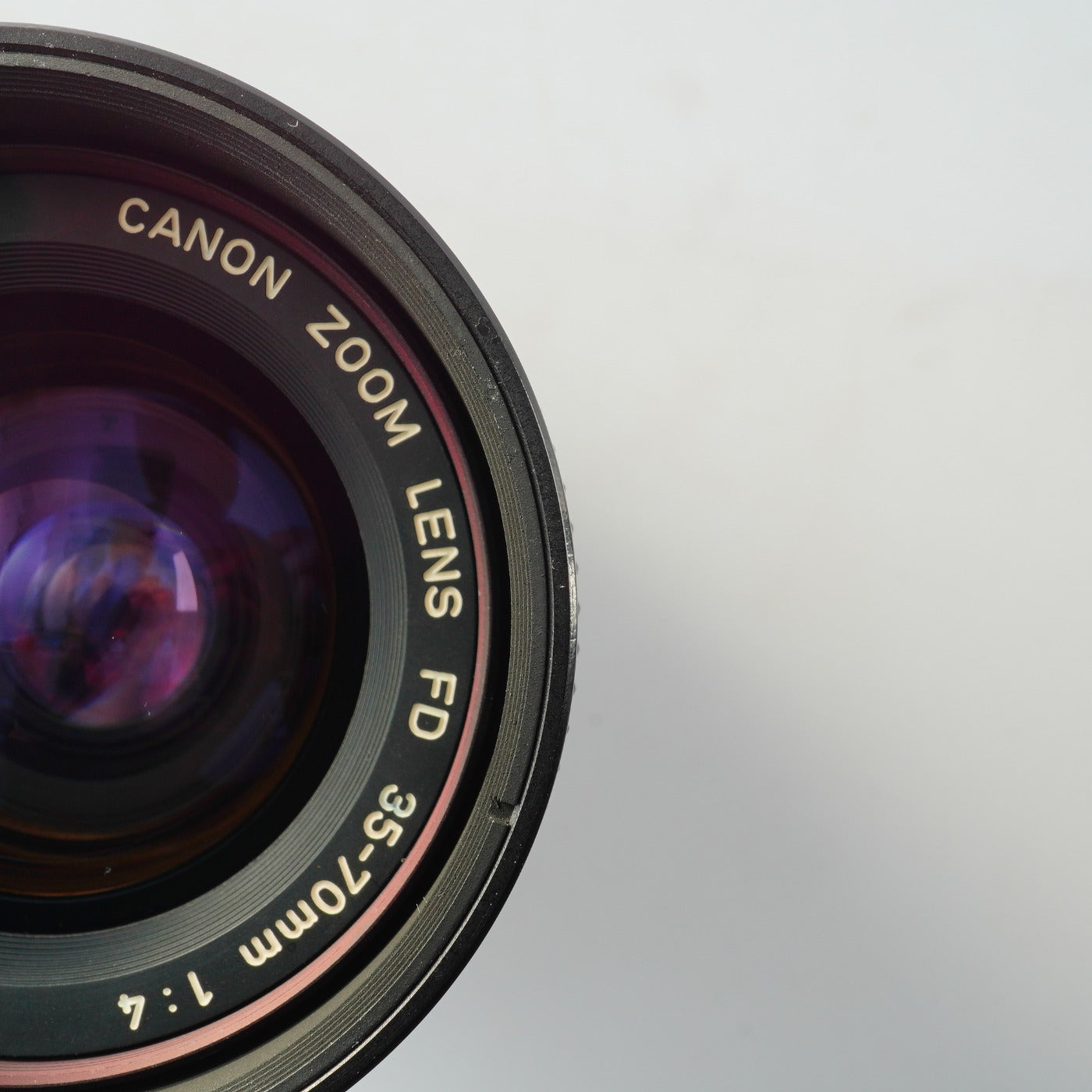 Canon FD 35-70mm F/4 ズームレンズ