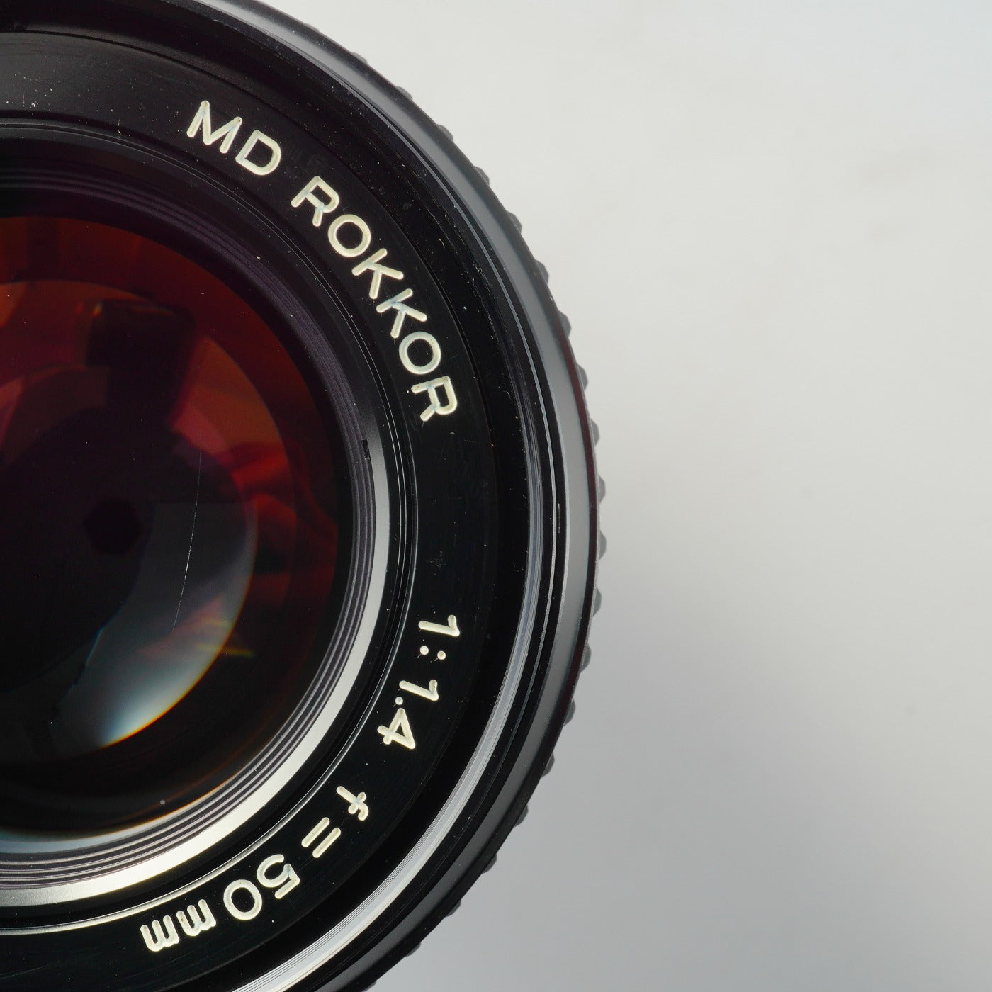 MINOLTA MD ROKKOR 50mm F/1.4 単焦点レンズ
