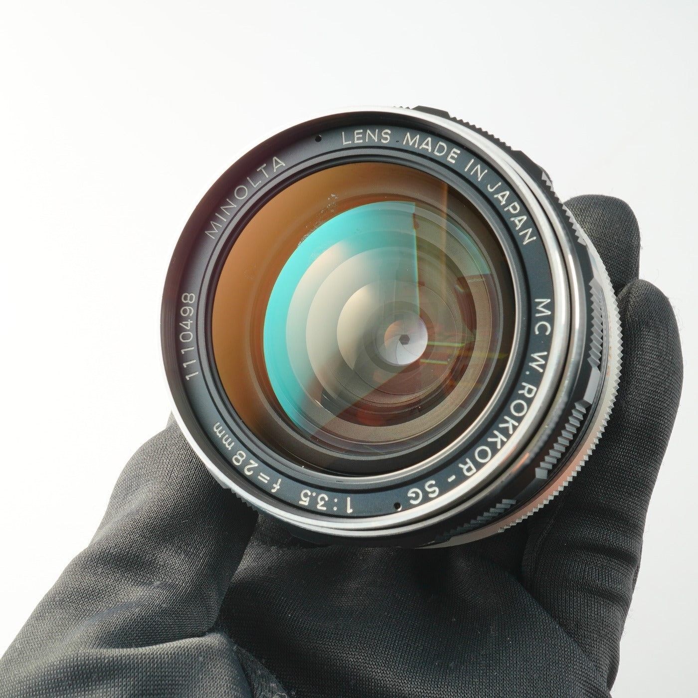 MINOLTA MC W.Rokkor SG 28mm F/3.5 単焦点レンズ