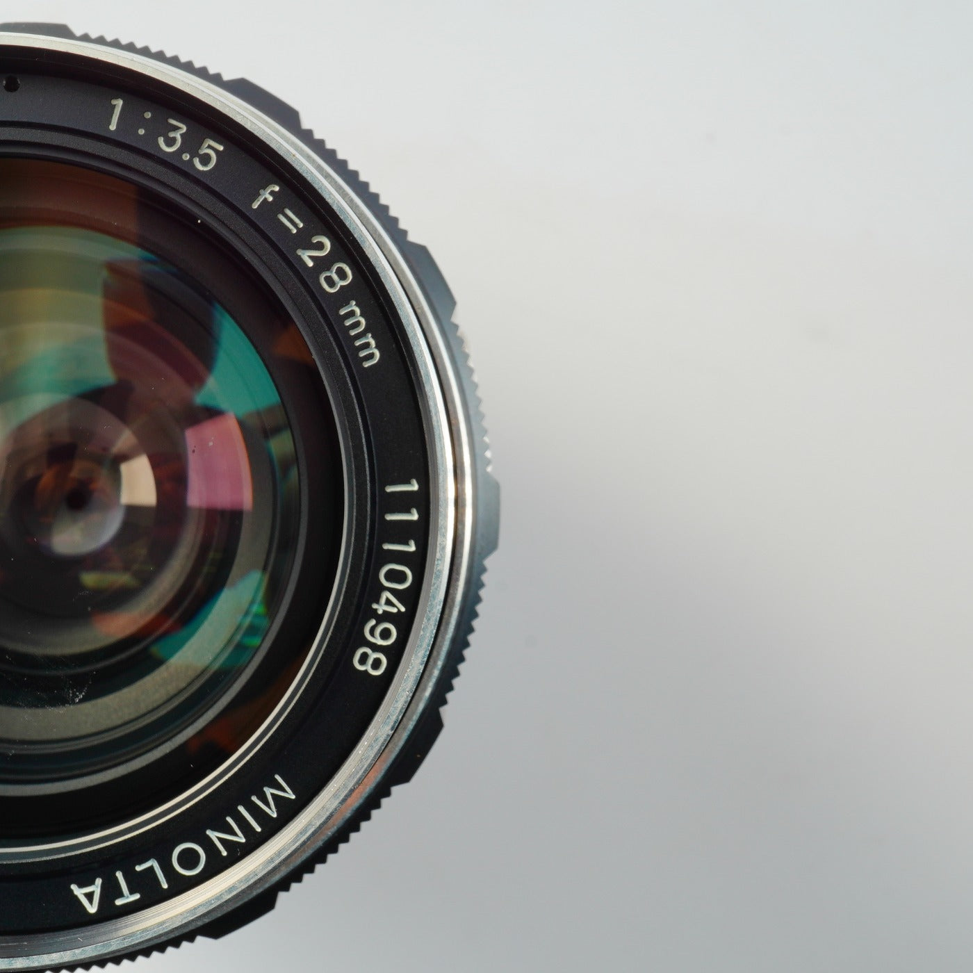 MINOLTA MC W.Rokkor SG 28mm F/3.5 単焦点レンズ