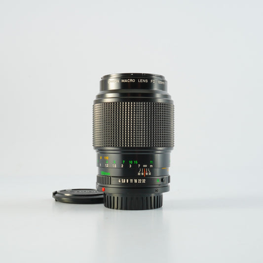 【ジャンク】 Canon FD 100mm F/4 MACRO 単焦点レンズ