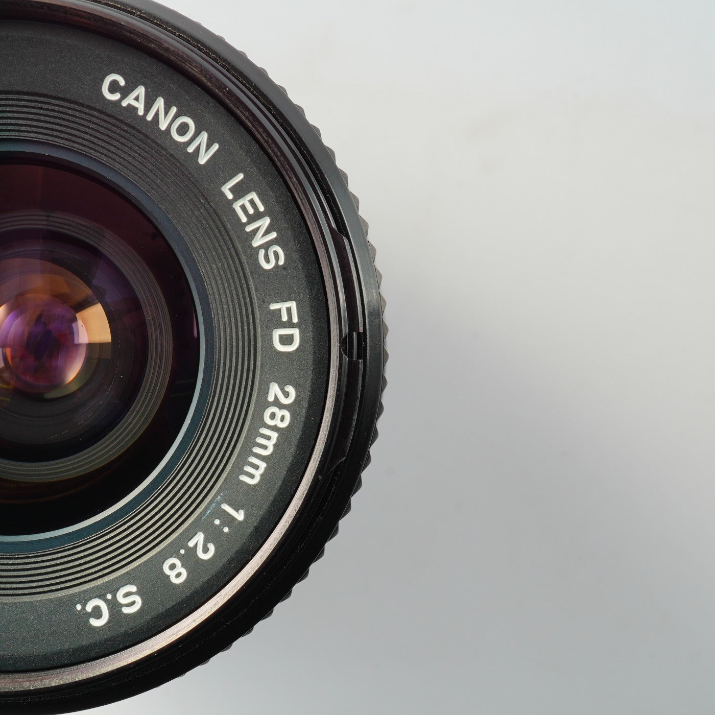 Canon FD 28mm F/2.8 S.C. 単焦点レンズ