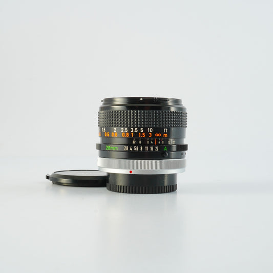 Canon FD 28mm F/2.8 S.C. 単焦点レンズ