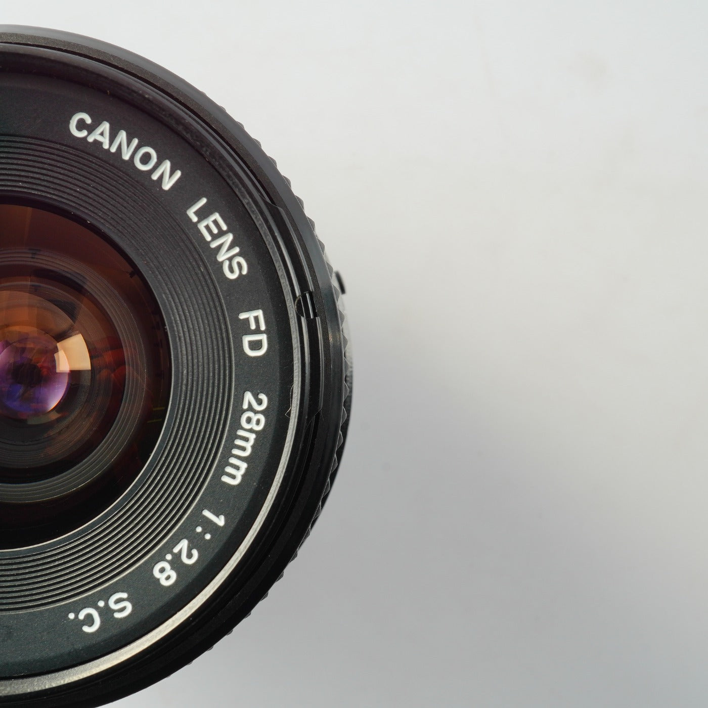 Canon FD 28mm F/2.8 S.C. 単焦点レンズ