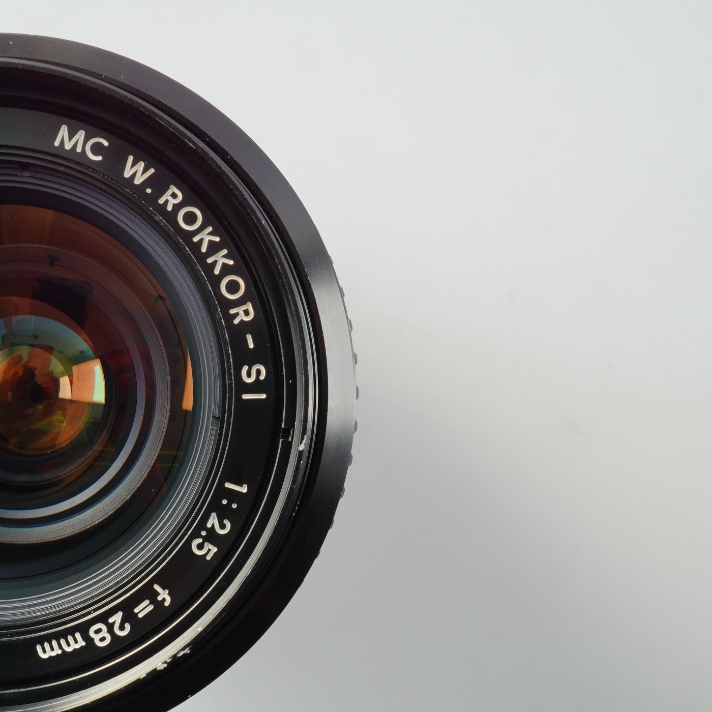 MINOLTA MC W.Rokkor-SI 28mm F/2.5 単焦点レンズ