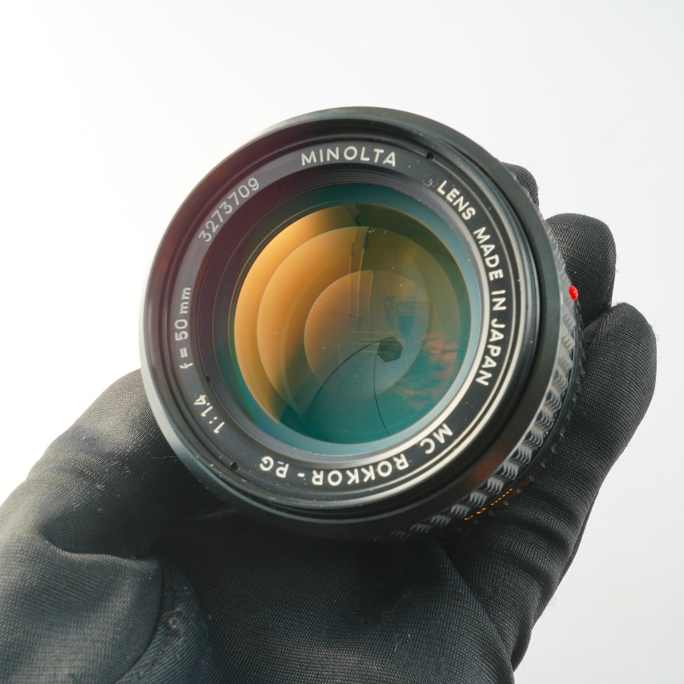 MINOLTA MC Rokkor-PG 50mm F/1.4 単焦点レンズ