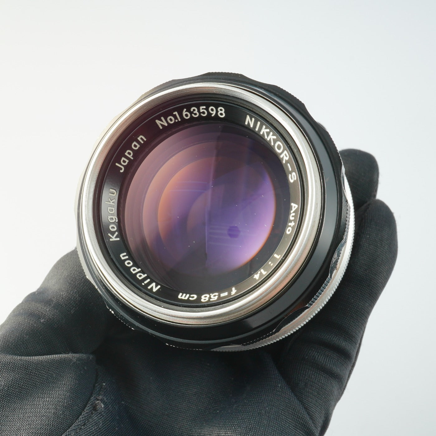 Nikon 非Ai Nikkor-S Auto 5.8cm 58mm F/1.4 PAT PEND 単焦点レンズ