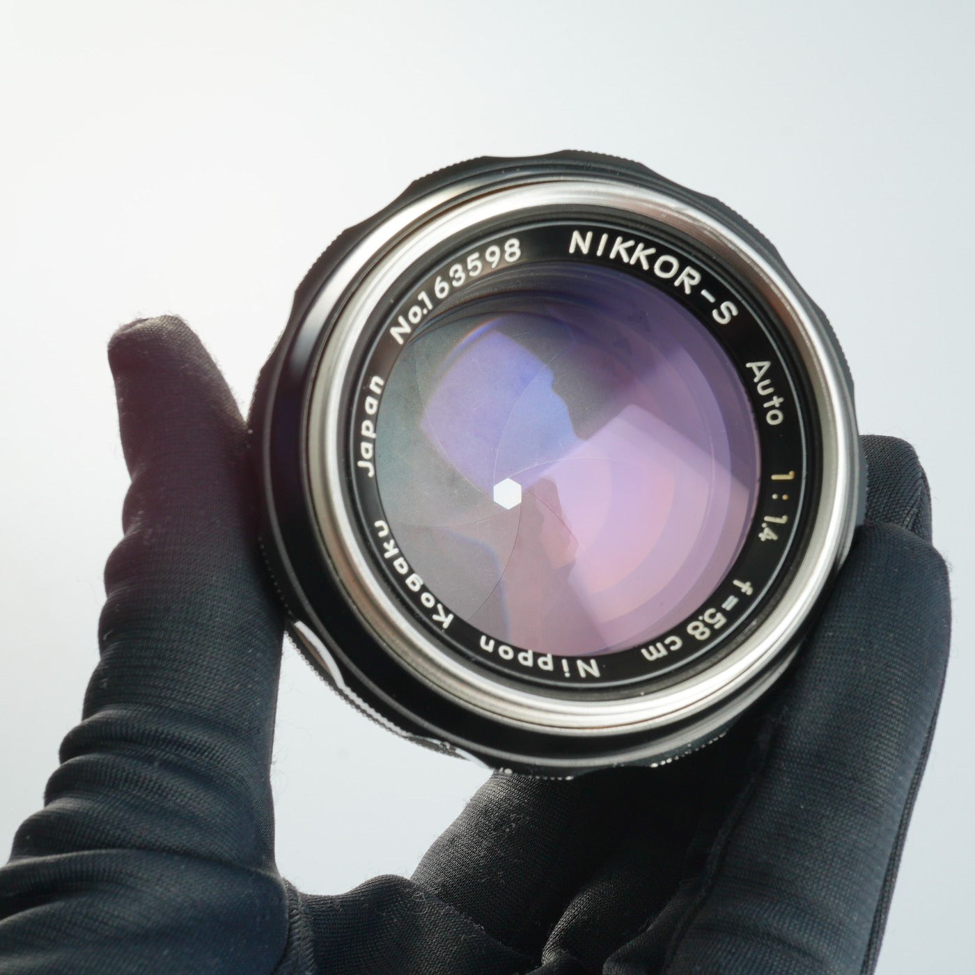 Nikon 非Ai Nikkor-S Auto 5.8cm 58mm F/1.4 PAT PEND 単焦点レンズ