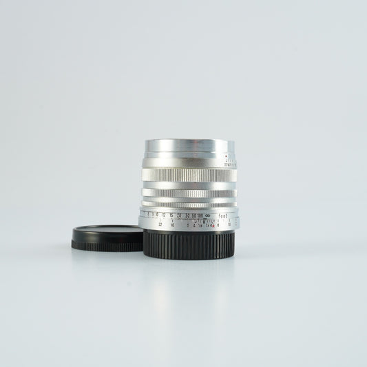 Konica Konishiroku Hexanon 50mm F/1.9 単焦点レンズ