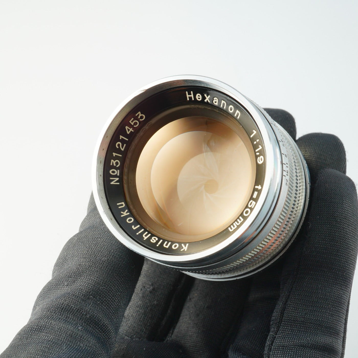 Konica Konishiroku Hexanon 50mm F/1.9 単焦点レンズ