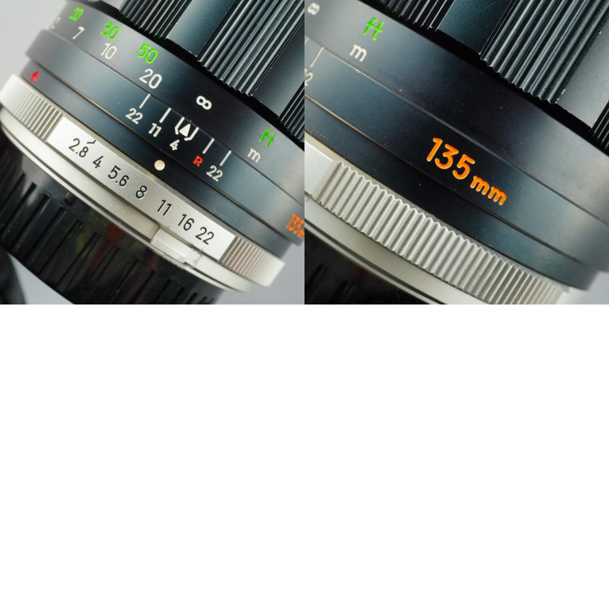 MINOLTA MC TELE ROKKOR PF 135mm F/2.8 単焦点レンズ