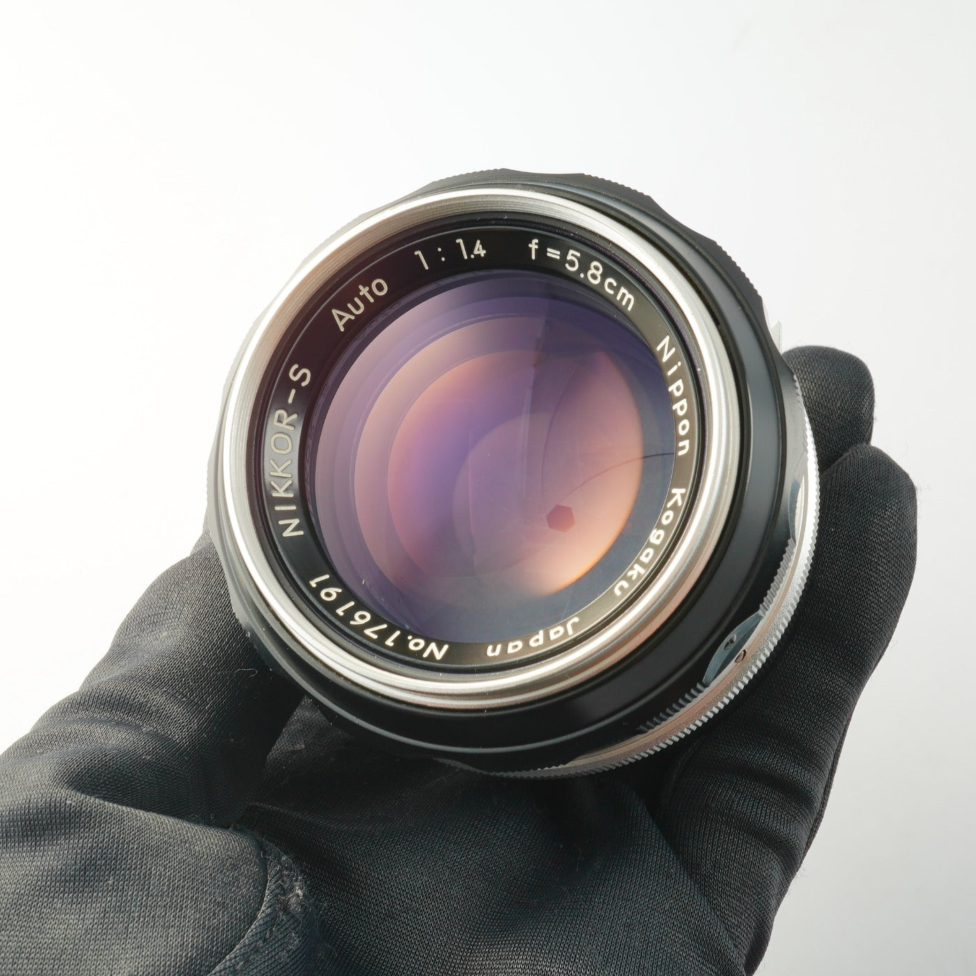 Nikon 非Ai Nikkor-S Auto 5.8cm 58mm F/1.4 PAT PEND 単焦点レンズ