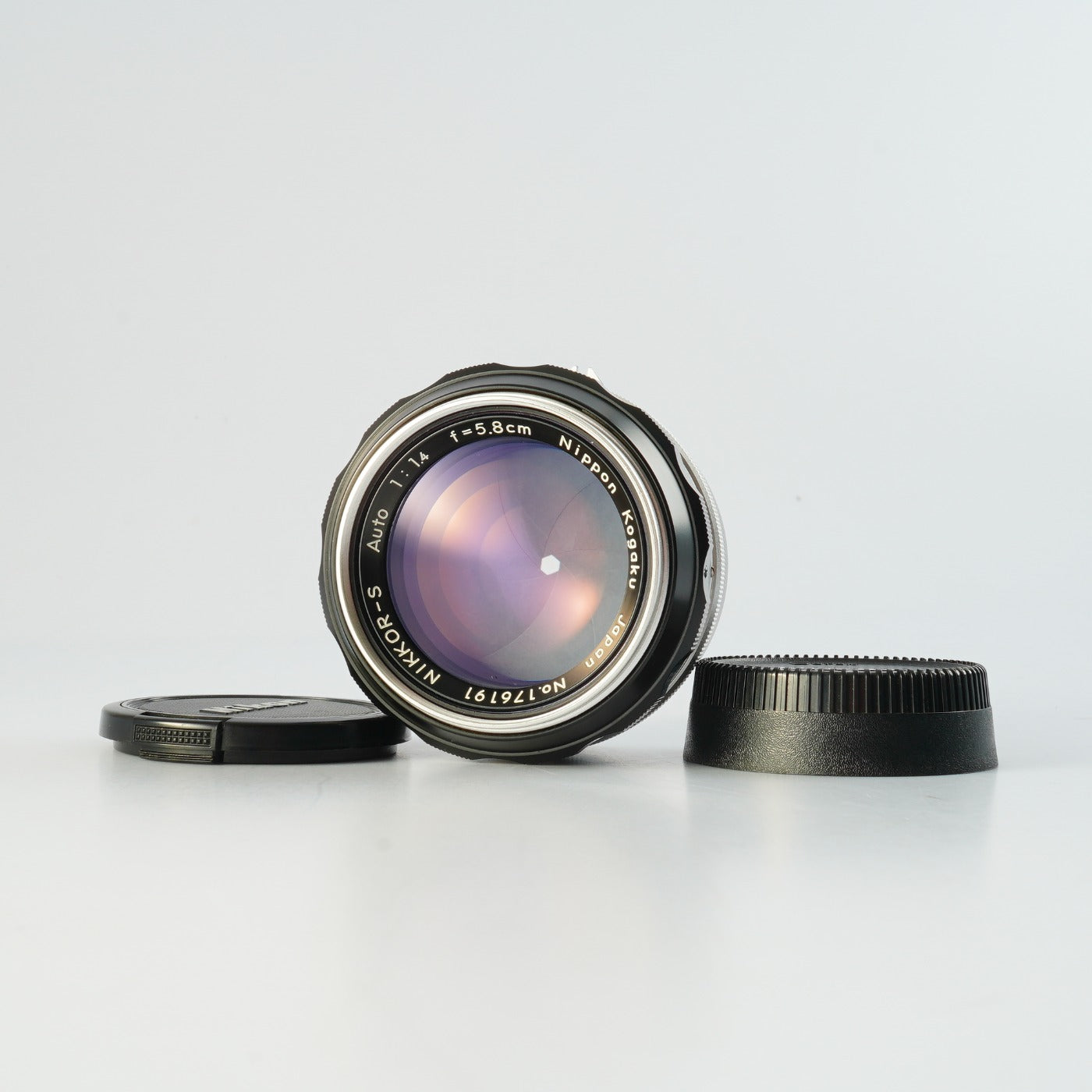 Nikon 非Ai Nikkor-S Auto 5.8cm 58mm F/1.4 PAT PEND 単焦点レンズ