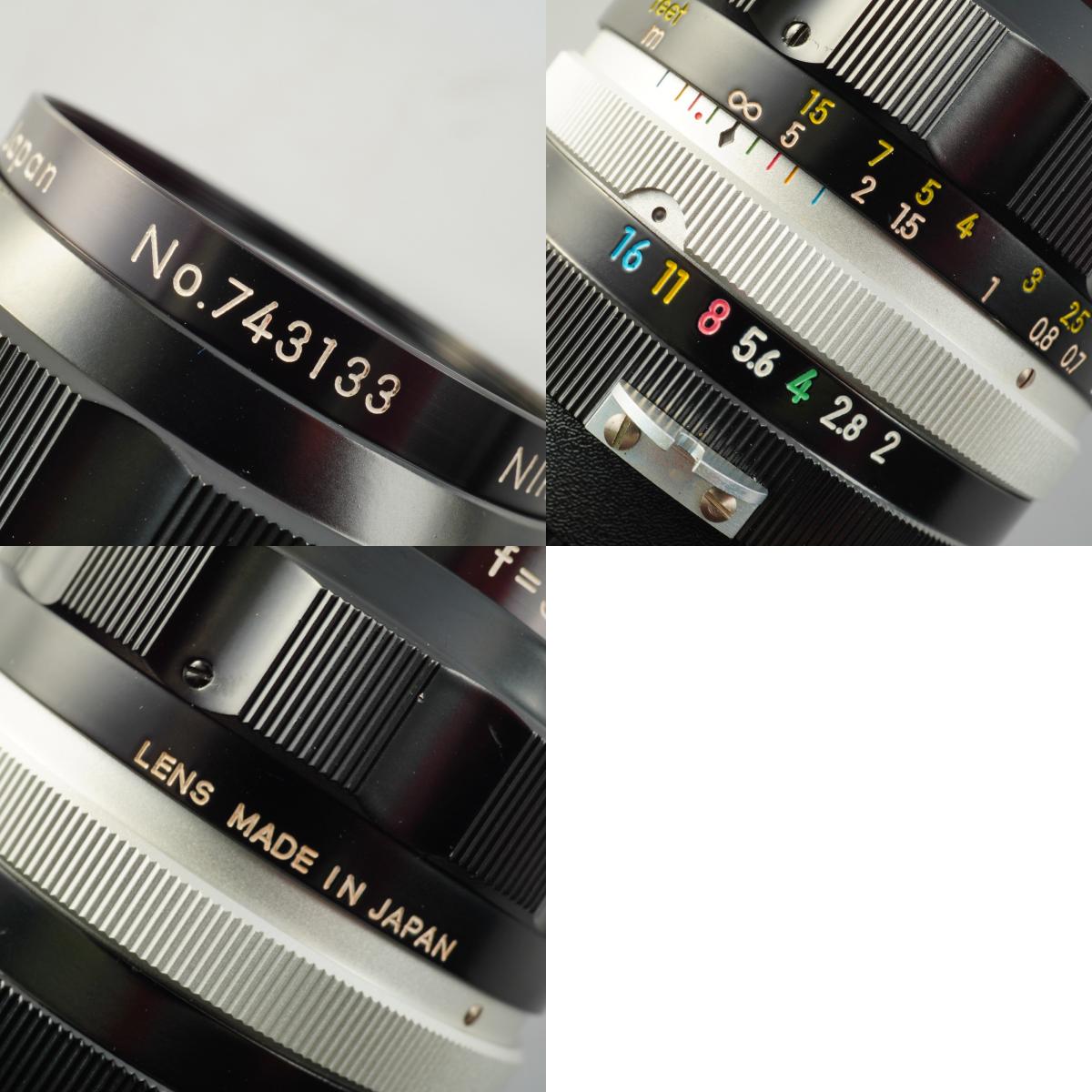 Nikon 非Ai Nikkor-O Auto 35mm F/2 単焦点レンズ