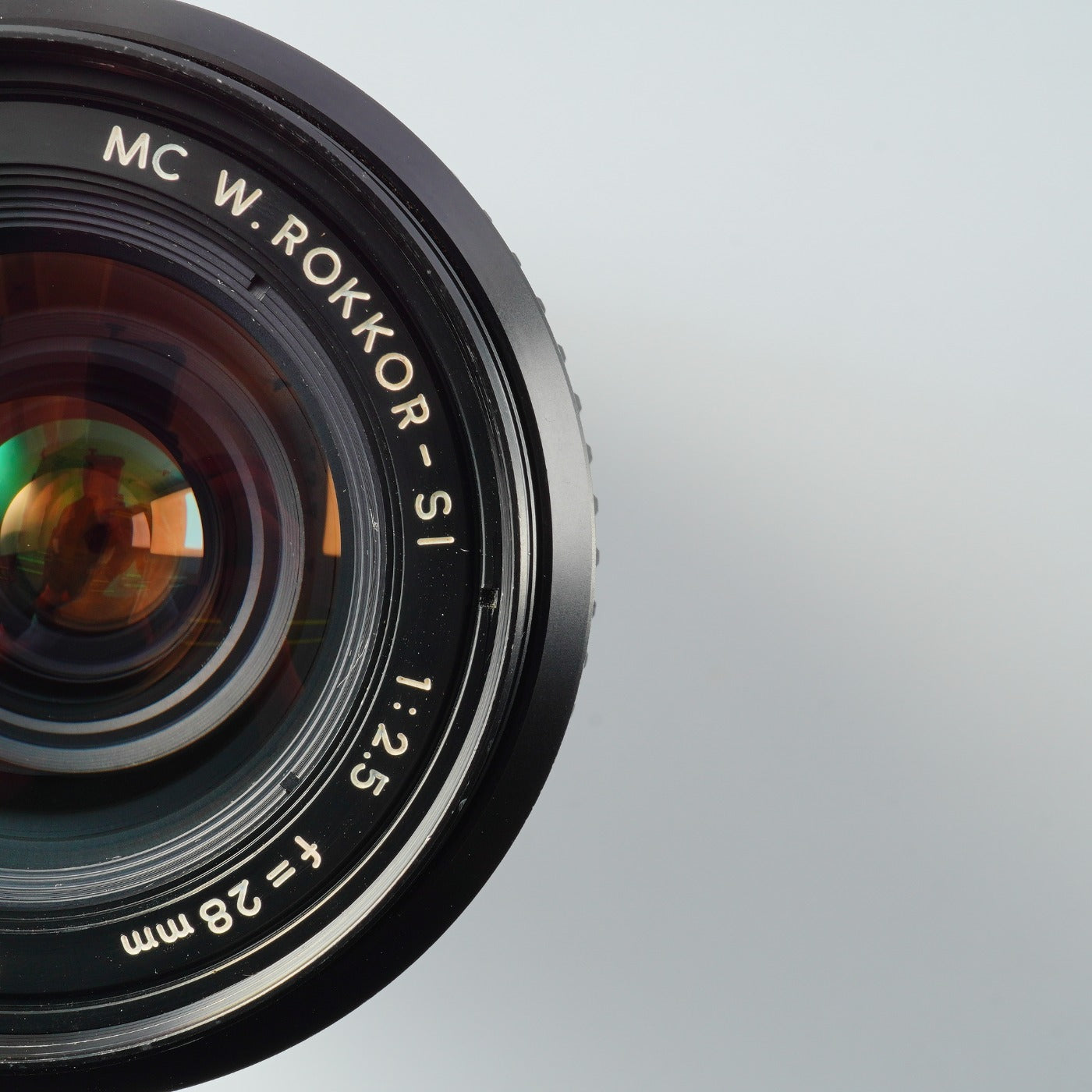MINOLTA MC W.Rokkor-SI 28mm F/2.5 単焦点レンズ