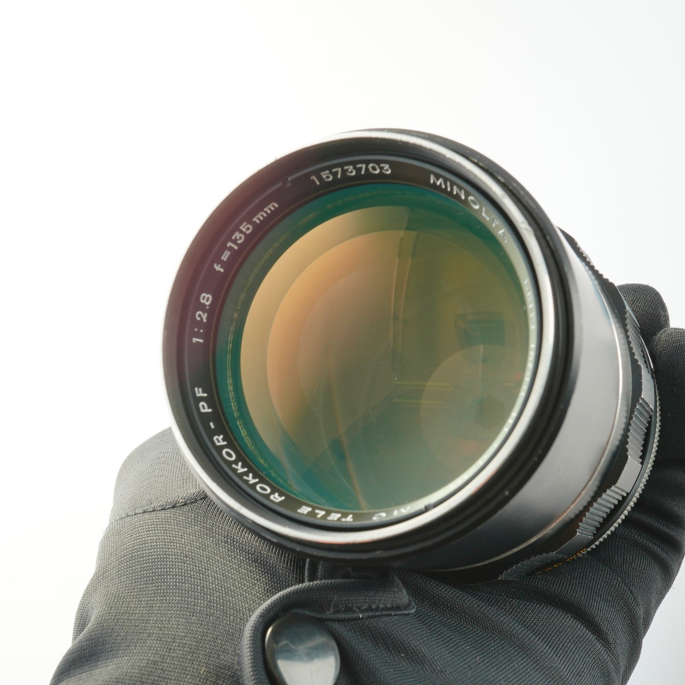 MINOLTA MC Tele Rokkor PF 135mm F/2.8 単焦点レンズ