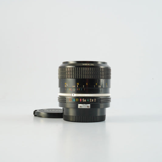 【ジャンク】 Nikon 非Ai NIKKOR 35mm F/2 単焦点レンズ
