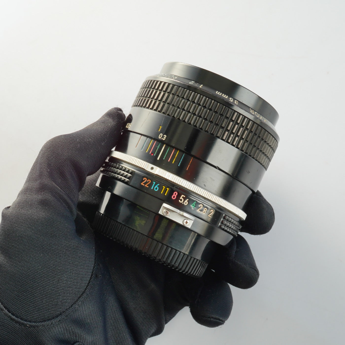【ジャンク】 Nikon 非Ai NIKKOR 35mm F/2 単焦点レンズ