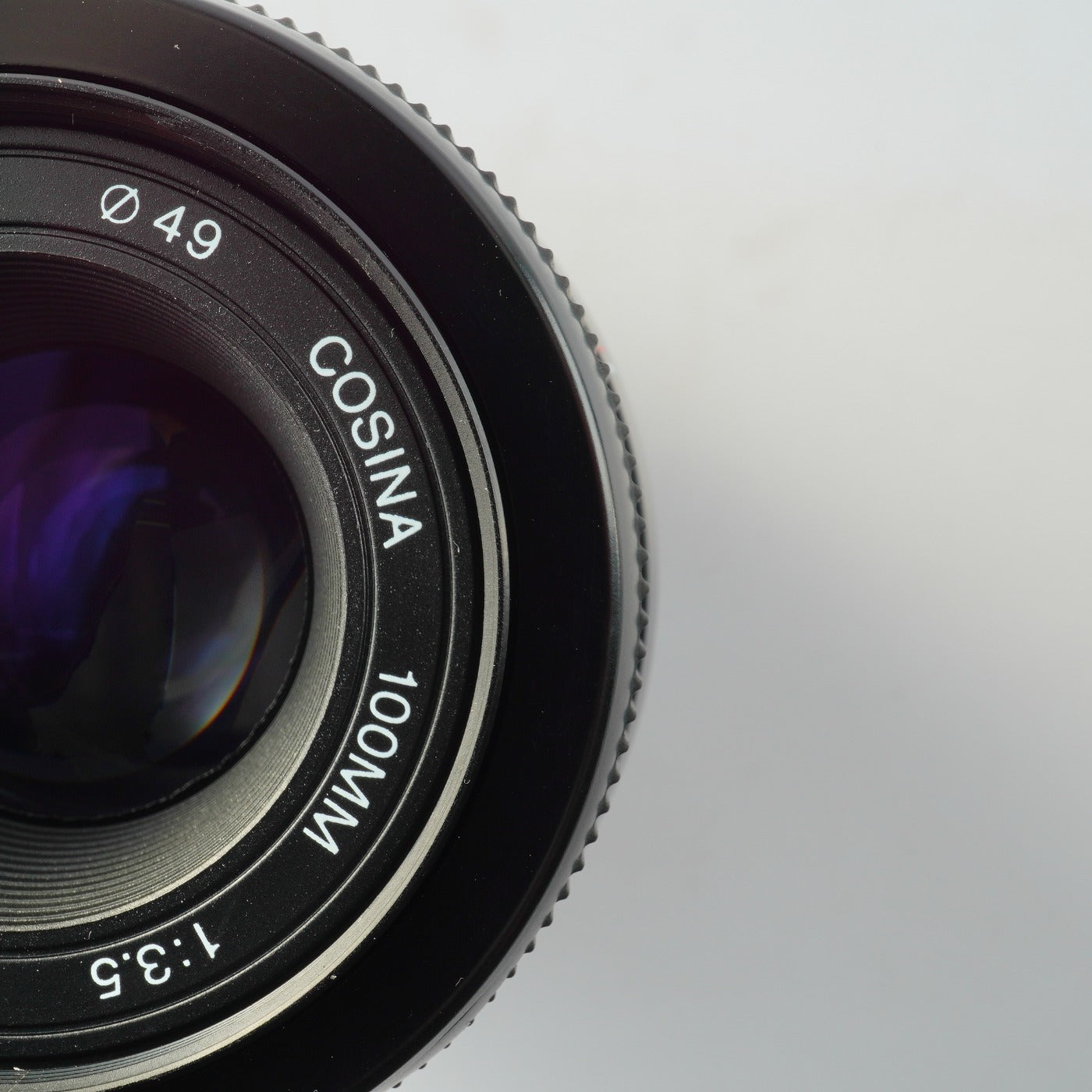 【ジャンク】 COSINA 100mm F/3.5 MC MACRO (Canon EF用) 単焦点レンズ
