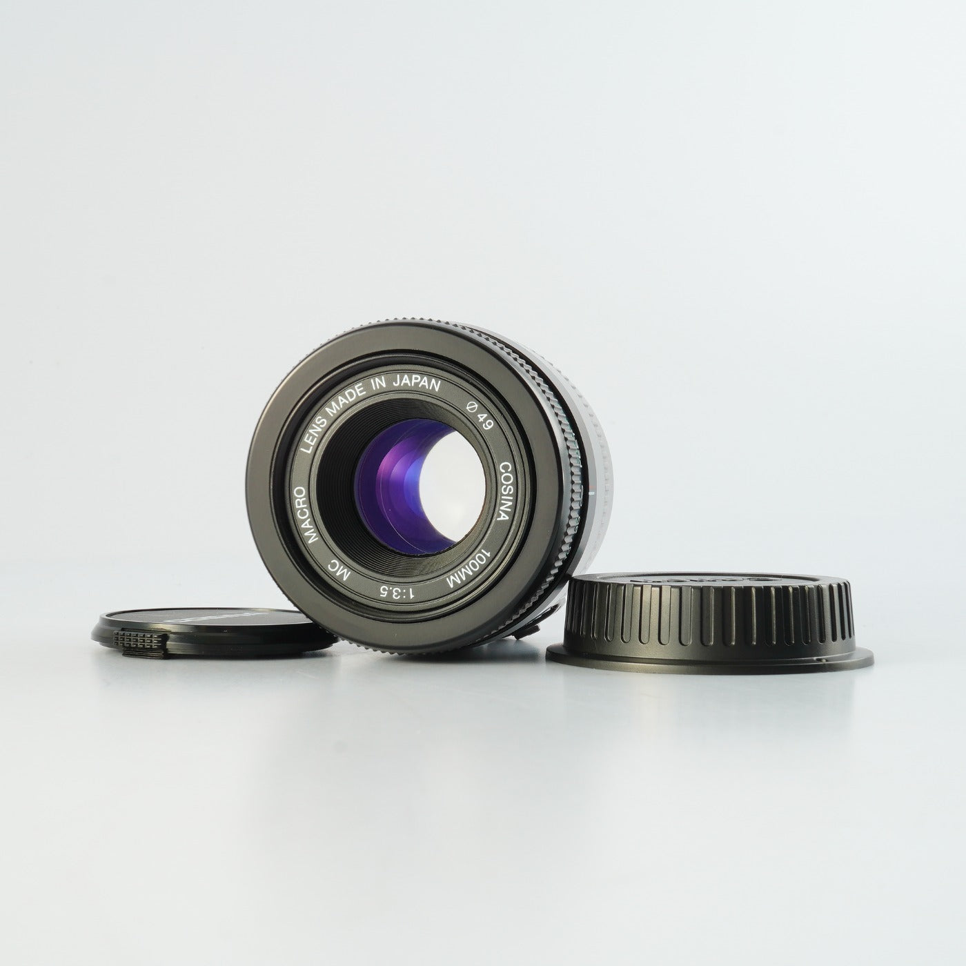 【ジャンク】 COSINA 100mm F/3.5 MC MACRO (Canon EF用) 単焦点レンズ