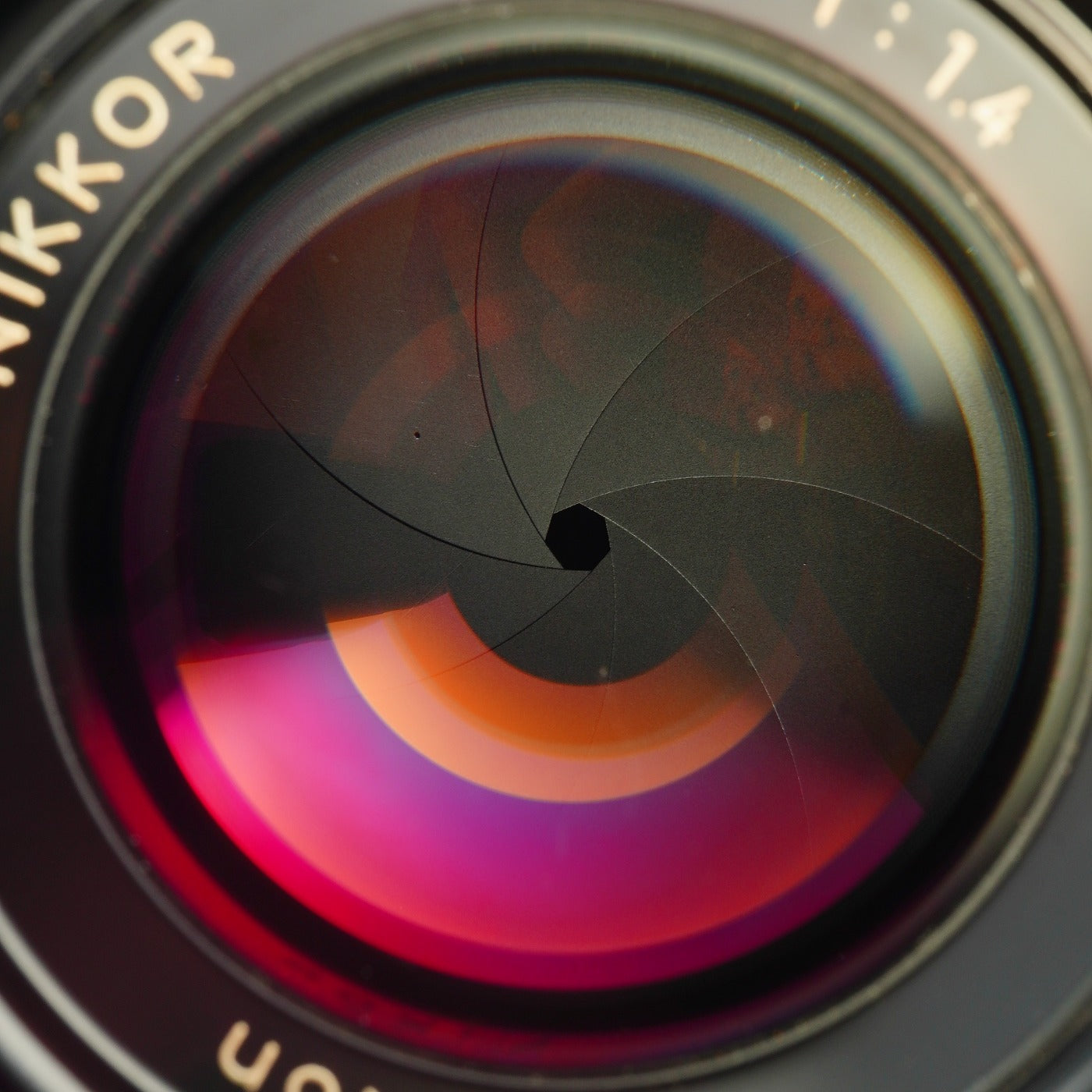 Nikon 非Ai Nikkor 50mm F/1.4 単焦点レンズ