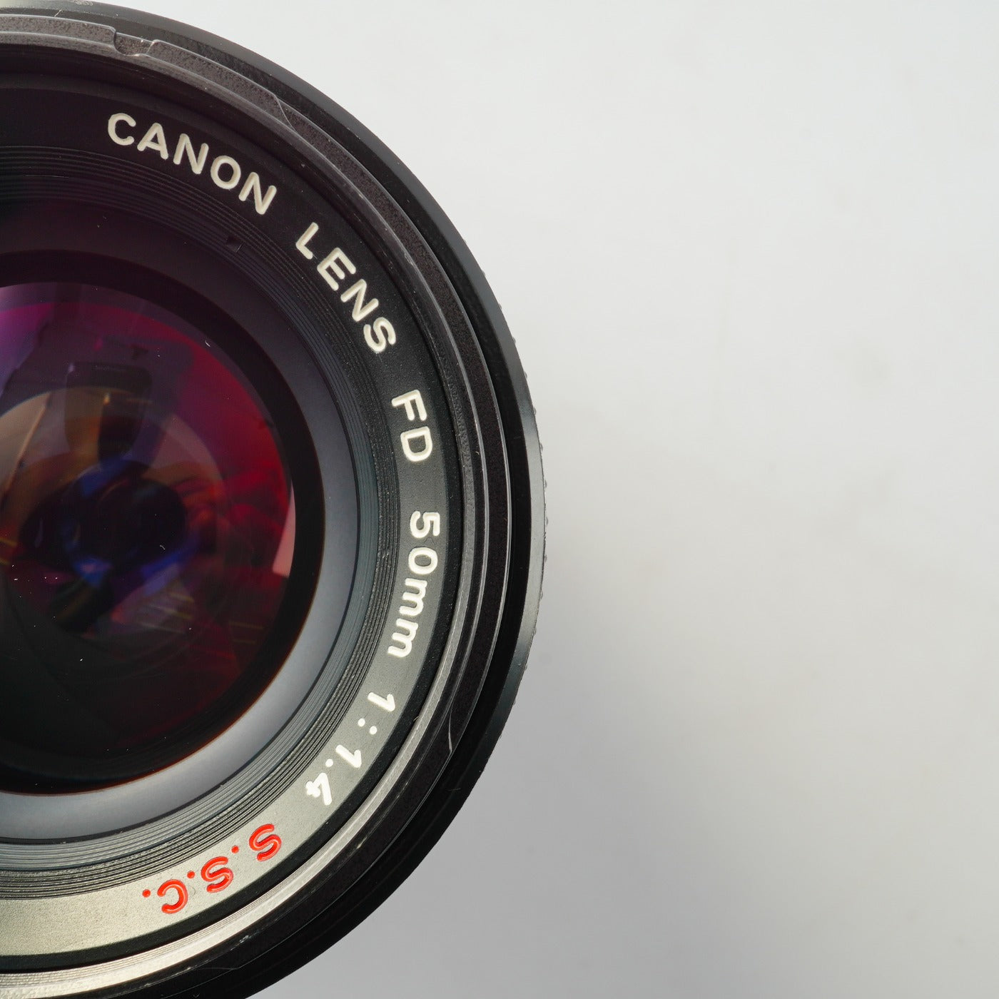 Canon FD 50mm F/1.4 S.S.C A mark 単焦点レンズ