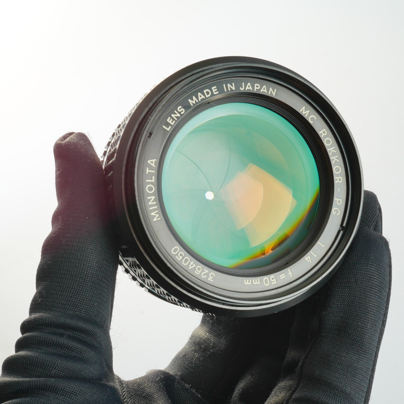 MINOLTA MC ROKKOR PG 50mm F/1.4 単焦点レンズ