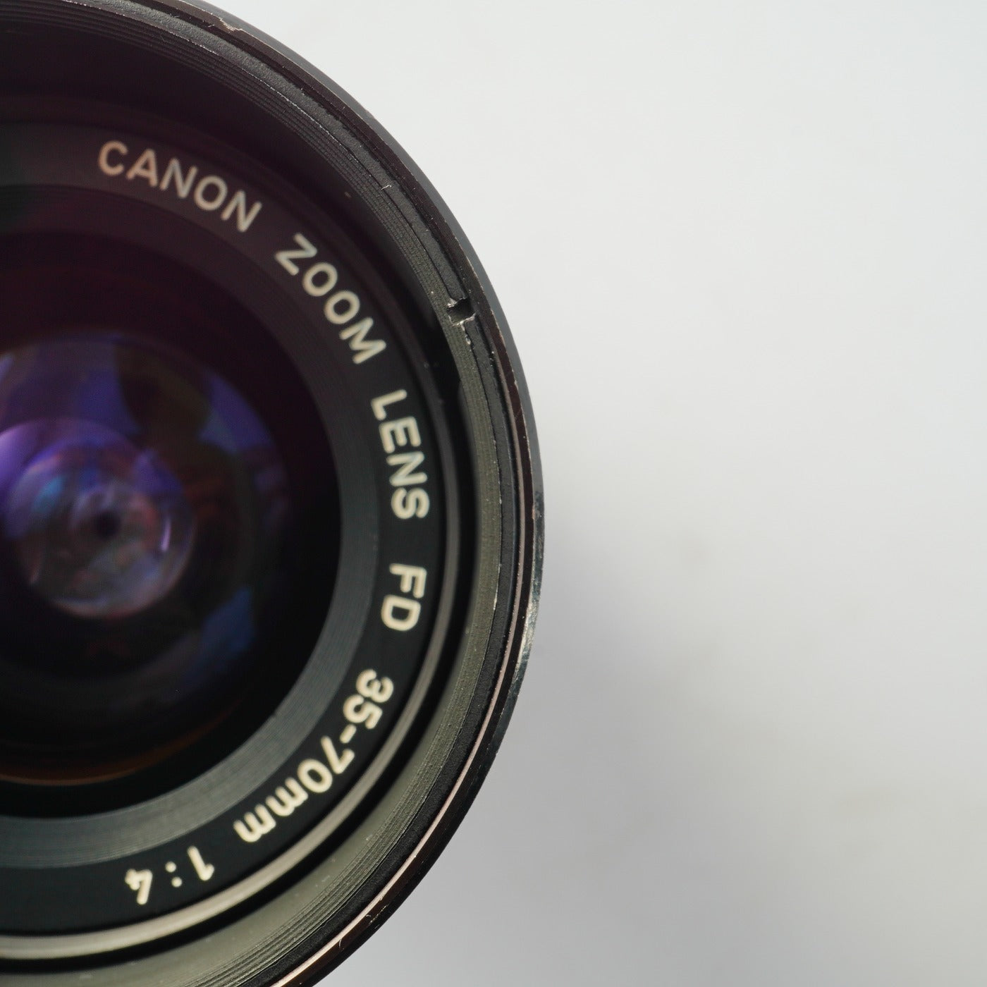 Canon FD 35-70mm F/4 ズームレンズ