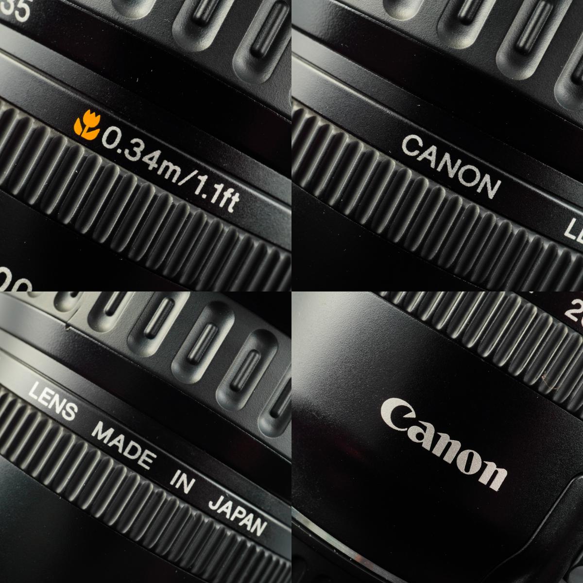 Canon EF 20-35mm F/3.5-4.5 USM ズームレンズ