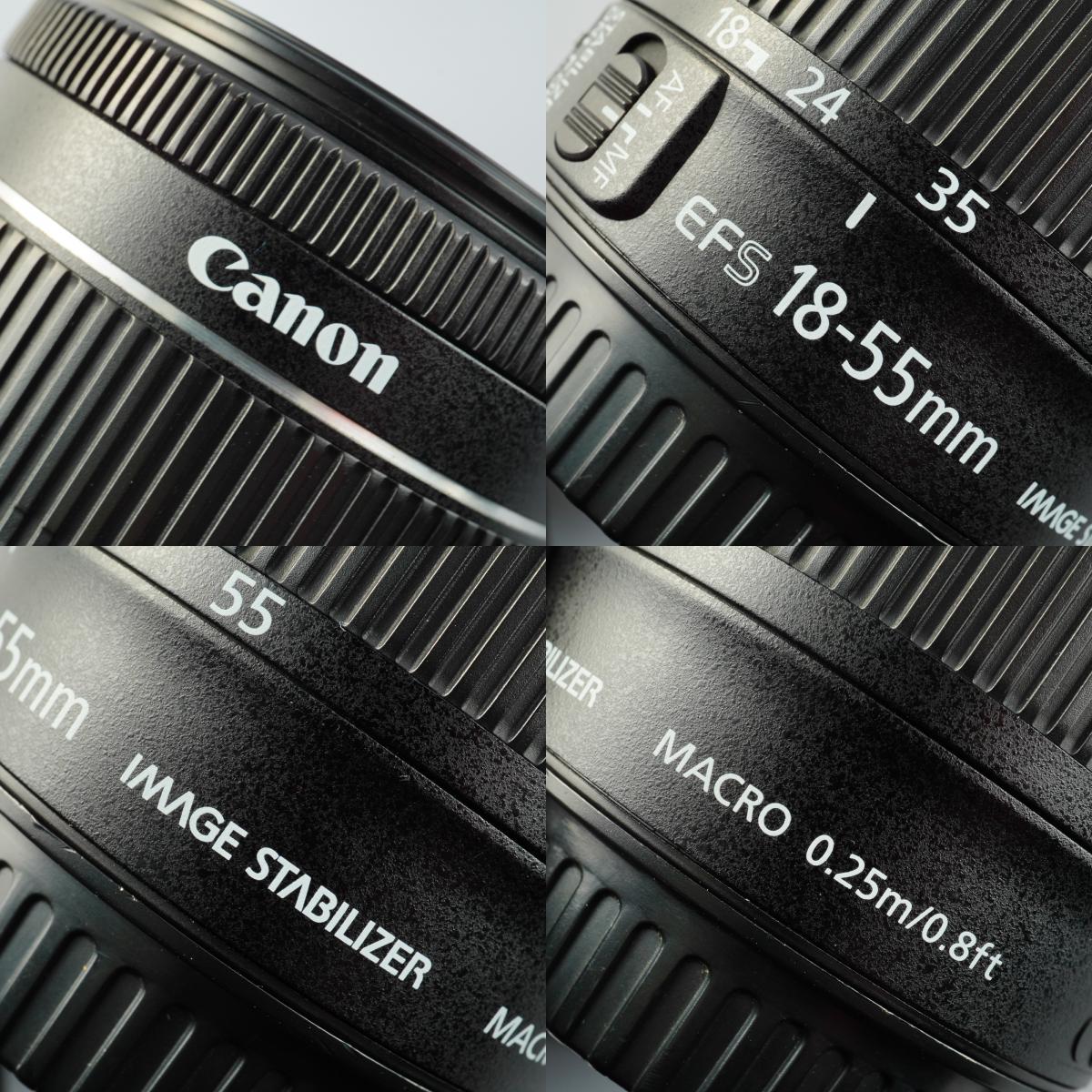 Canon EF-S 18-55mm F/3.5-5.6 IS STM ズームレンズ