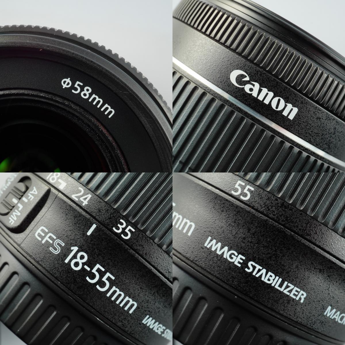 Canon EF-S 18-55mm F/3.5-5.6 IS STM ズームレンズ