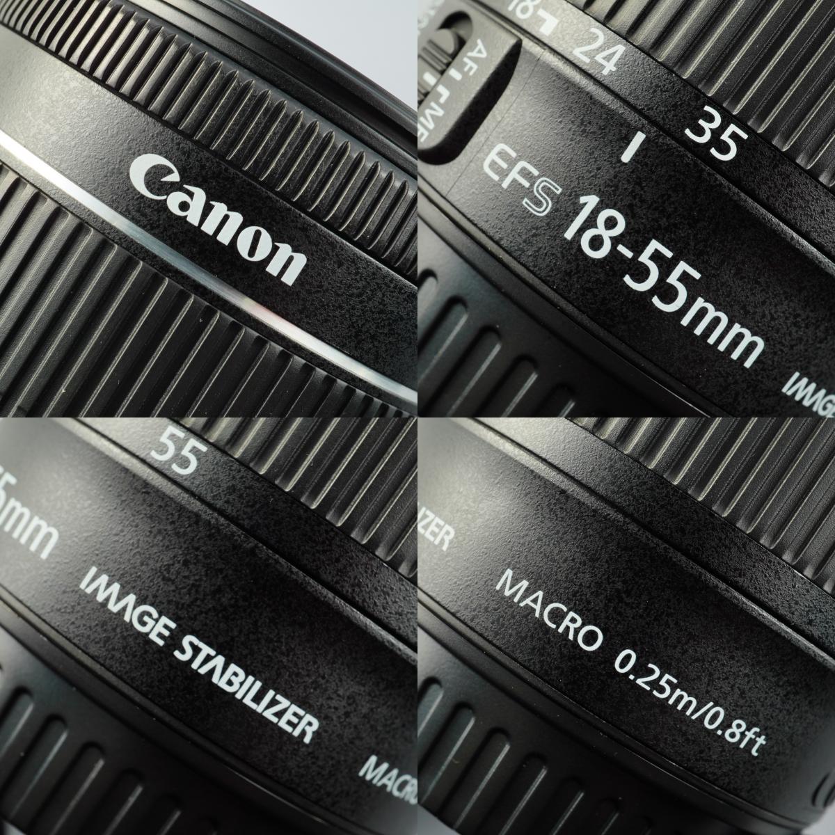 Canon EF-S 18-55mm F/3.5-5.6 IS STM ズームレンズ