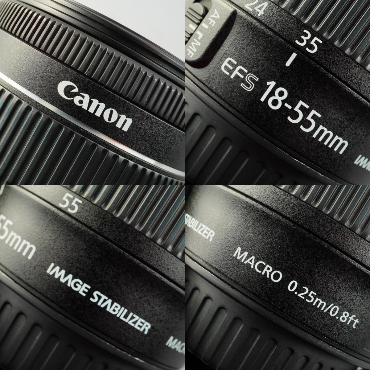Canon EF-S 18-55mm F/3.5-5.6 IS STM ズームレンズ