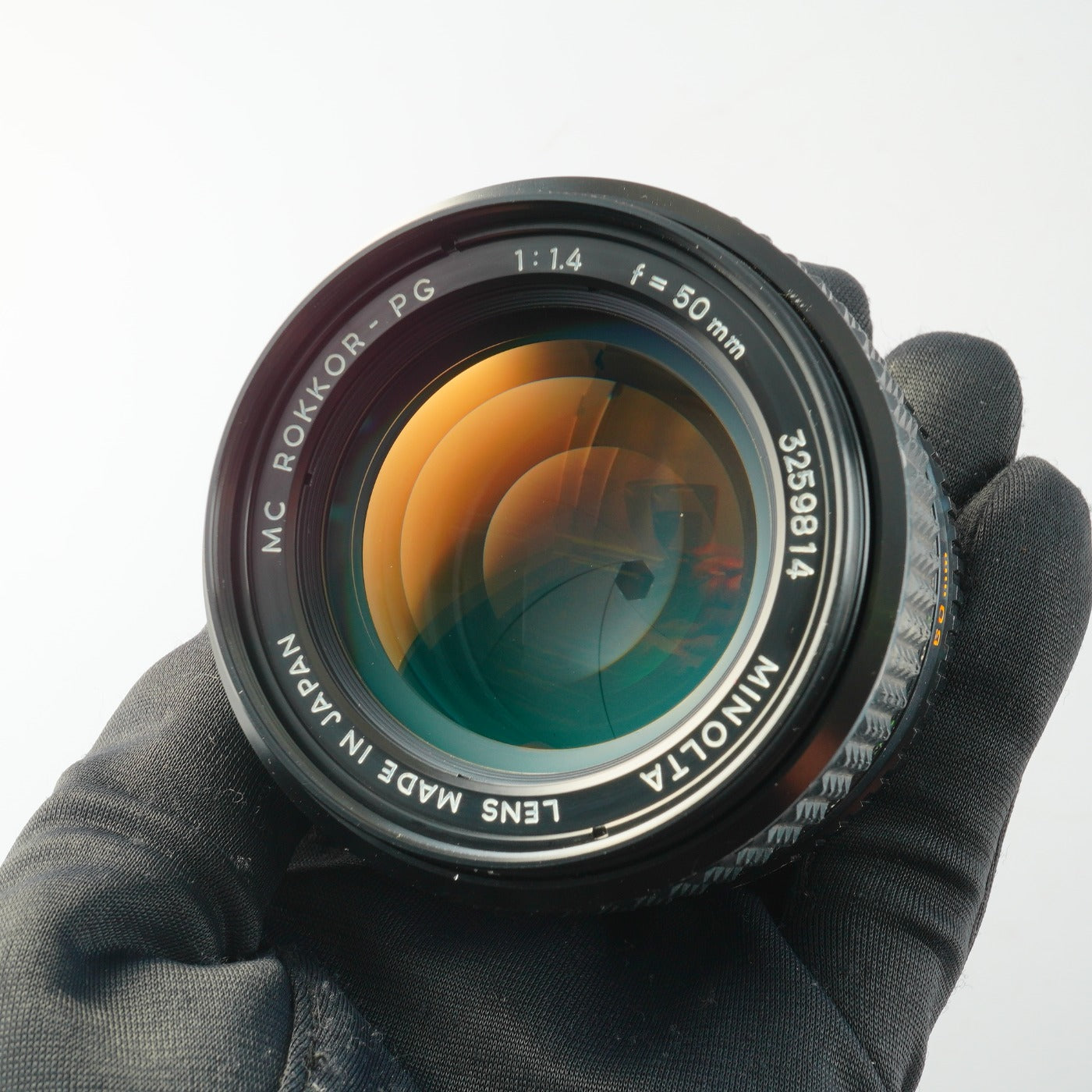 MINOLTA MC ROKKOR PG 50mm F/1.4 単焦点レンズ
