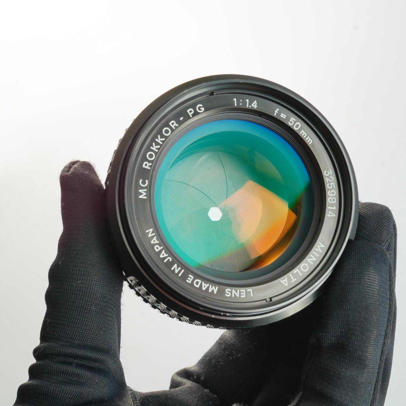 MINOLTA MC ROKKOR PG 50mm F/1.4 単焦点レンズ