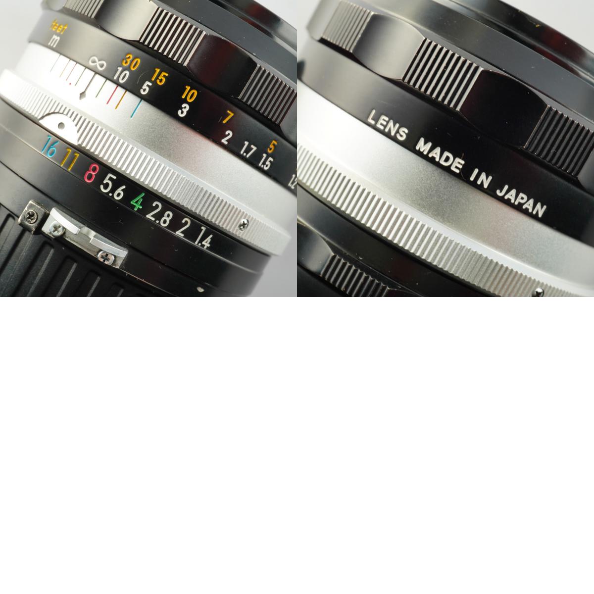Nikon 非Ai NIKKOR-S.C Auto 50mm F/1.4 単焦点レンズ