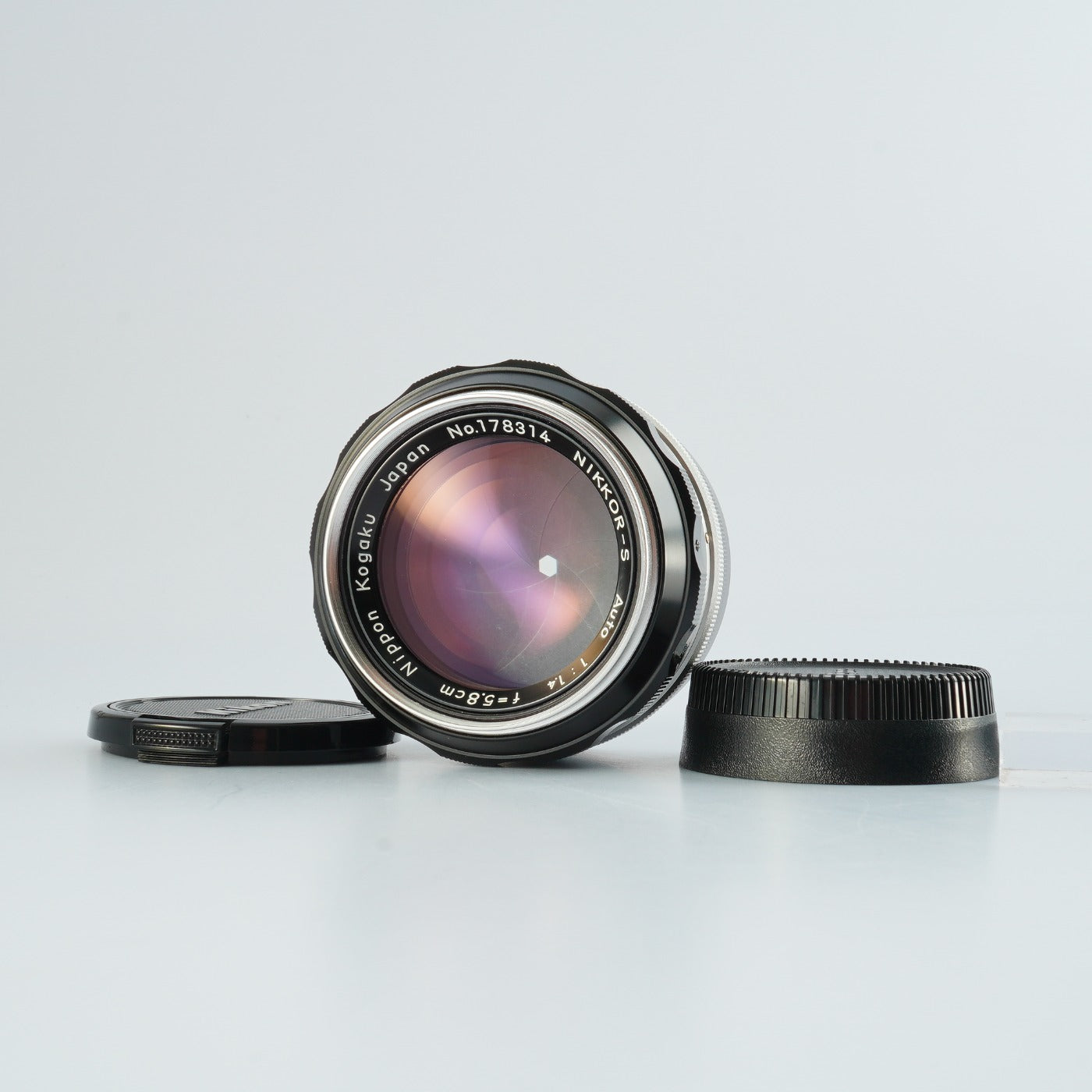 Nikon 非Ai Nikkor-S Auto 5.8cm 58mm F/1.4 PAT PEND 単焦点レンズ
